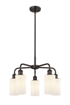 Clymer - 5 Light - 22 inch - Oil Rubbed Bronze - Chandelier (3442|516-5CR-OB-G801)