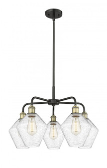 Cindyrella - 5 Light - 26 inch - Black Antique Brass - Chandelier (3442|516-5CR-BAB-G654-8)