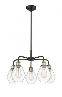 Cindyrella - 5 Light - 24 inch - Black Antique Brass - Chandelier (3442|516-5CR-BAB-G652-6)