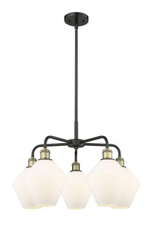 Cindyrella - 5 Light - 26 inch - Black Antique Brass - Chandelier (3442|516-5CR-BAB-G651-8)