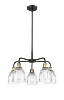 Brookfield - 5 Light - 24 inch - Black Antique Brass - Chandelier (3442|516-5CR-BAB-G442)