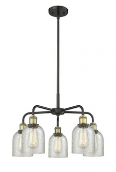 Caledonia - 5 Light - 23 inch - Black Antique Brass - Chandelier (3442|516-5CR-BAB-G259)