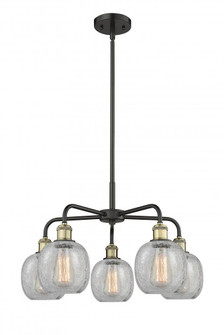 Belfast - 5 Light - 24 inch - Black Antique Brass - Chandelier (3442|516-5CR-BAB-G105)