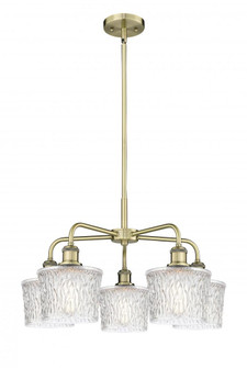 Niagara - 5 Light - 25 inch - Antique Brass - Chandelier (3442|516-5CR-AB-G402)