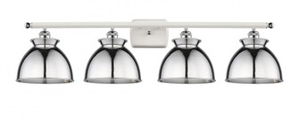 Adirondack - 4 Light - 38 inch - White Polished Chrome - Bath Vanity Light (3442|516-4W-WPC-M14-PC)