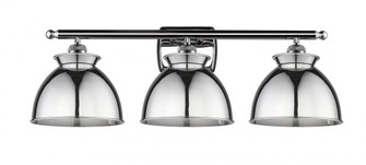 Adirondack - 3 Light - 28 inch - Polished Chrome - Bath Vanity Light (3442|516-3W-PC-M14-PC)
