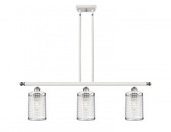 Nestbrook - 3 Light - 36 inch - White Polished Chrome - Multi Pendant (3442|516-3I-WPC-M18-PC)