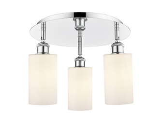 Clymer - 3 Light - 16 inch - Polished Chrome - Semi-Flush Mount (3442|516-3C-PC-G801)