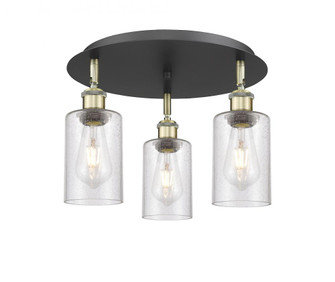 Clymer - 3 Light - 16 inch - Black Antique Brass - Semi-Flush Mount (3442|516-3C-BAB-G804)