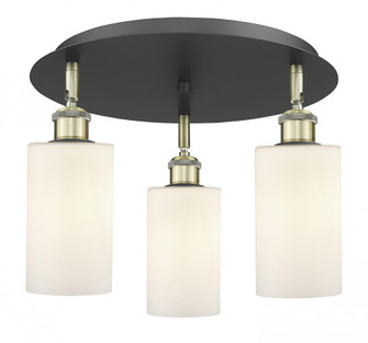 Clymer - 3 Light - 16 inch - Black Antique Brass - Semi-Flush Mount (3442|516-3C-BAB-G801)
