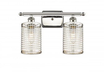 Nestbrook - 2 Light - 15 inch - Polished Nickel - Bath Vanity Light (3442|516-2W-PN-M18-PN)