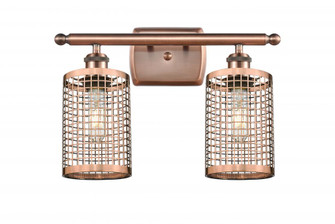 Nestbrook - 2 Light - 15 inch - Antique Copper - Bath Vanity Light (3442|516-2W-AC-M18-AC)
