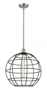 Lake Placid - 1 Light - 16 inch - Satin Nickel - Mini Pendant (3442|516-1S-SN-CE-16-BK)