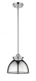 Adirondack - 1 Light - 8 inch - Polished Chrome - Mini Pendant (3442|516-1S-PC-M14-PC)
