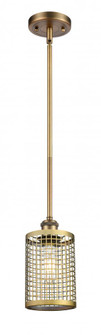 Nestbrook - 1 Light - 5 inch - Brushed Brass - Mini Pendant (3442|516-1S-BB-M18-BB)