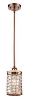 Nestbrook - 1 Light - 5 inch - Antique Copper - Mini Pendant (3442|516-1S-AC-M18-AC)