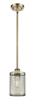 Nestbrook - 1 Light - 5 inch - Antique Brass - Multi Pendant (3442|516-1S-AB-M18-AB)