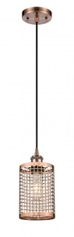 Nestbrook - 1 Light - 5 inch - Antique Copper - Mini Pendant (3442|516-1P-AC-M18-AC)