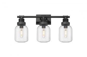 Somers - 3 Light - 24 inch - Weathered Zinc - Bath Vanity Light (3442|472-3W-WZ-G472-6CL)