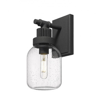 Somers - 1 Light - 5 inch - Textured Black - Sconce (3442|472-1W-TBK-G472-6SDY)
