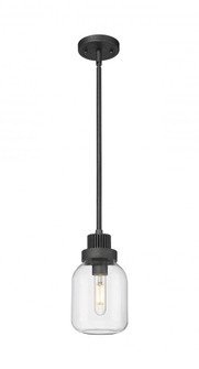 Somers - 1 Light - 6 inch - Weathered Zinc - Pendant (3442|472-1S-WZ-G472-6CL)