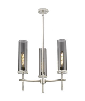 Lincoln - 3 Light - 21 inch - Satin Nickel - Pendant (3442|471-3CR-SN-G471-12SM)