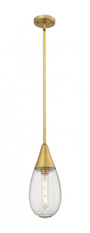 Malone - 1 Light - 6 inch - Brushed Brass - Pendant (3442|450-1S-BB-G450-6SCL)