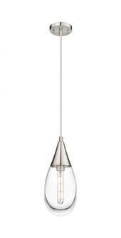 Malone - 1 Light - 6 inch - Satin Nickel - Pendant (3442|450-1P-SN-G450-6CL)