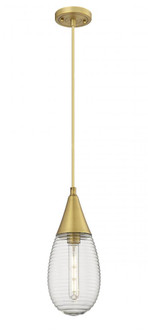 Malone - 1 Light - 6 inch - Brushed Brass - Pendant (3442|450-1P-BB-G450-6SCL)