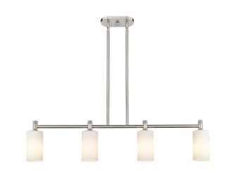 Crown Point - 4 Light - 44 inch - Satin Nickel - Island Light (3442|434-4I-SN-G434-7WH)