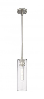 Crown Point - 1 Light - 5 inch - Satin Nickel - Pendant (3442|434-1S-SN-G434-12CL)