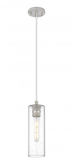 Crown Point - 1 Light - 5 inch - Satin Nickel - Cord Hung - Pendant (3442|434-1P-SN-G434-12SDY)