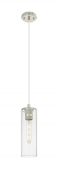 Crown Point - 1 Light - 5 inch - Polished Nickel - Pendant (3442|434-1P-PN-G434-12CL)