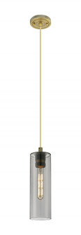 Crown Point - 1 Light - 5 inch - Brushed Brass - Pendant (3442|434-1P-BB-G434-12SM)