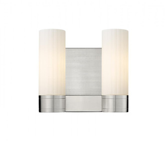 Empire - 2 Light - 11 inch - Satin Nickel - Bath Vanity Light (3442|429-2W-SN-G429-8WH)