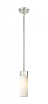 Empire - 1 Light - 3 inch - Polished Nickel - Pendant (3442|429-1S-PN-G429-8WH)