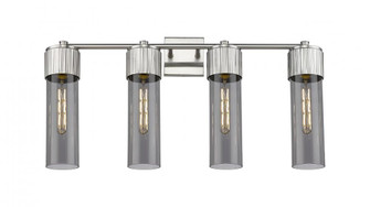 Bolivar - 4 Light - 31 inch - Satin Nickel - Bath Vanity Light (3442|428-4W-SN-G428-12SM)