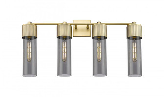 Bolivar - 4 Light - 31 inch - Brushed Brass - Bath Vanity Light (3442|428-4W-BB-G428-12SM)