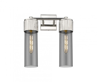 Bolivar - 2 Light - 14 inch - Polished Nickel - Bath Vanity Light (3442|428-2W-PN-G428-12SM)