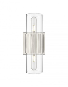 Bolivar - 2 Light - 5 inch - Satin Nickel - Bath Vanity Light (3442|428-2WL-SN-G428-7CL)
