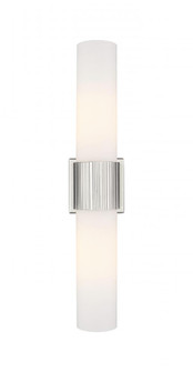 Bolivar - 2 Light - 5 inch - Satin Nickel - Bath Vanity Light (3442|428-2WL-SN-G428-12WH)