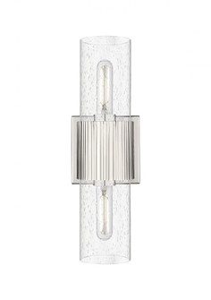 Bolivar - 2 Light - 5 inch - Polished Nickel - Bath Vanity Light (3442|428-2WL-PN-G428-7SDY)