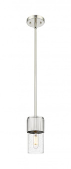 Bolivar - 1 Light - 5 inch - Satin Nickel - Pendant (3442|428-1S-SN-G428-7SDY)