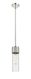 Bolivar - 1 Light - 5 inch - Polished Nickel - Pendant (3442|428-1S-PN-G428-12CL)