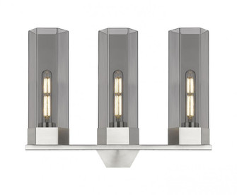 Claverack - 3 Light - 22 inch - Satin Nickel - Bath Vanity Light (3442|427-3W-SN-G427-14SM)
