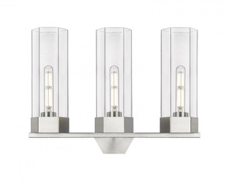 Claverack - 3 Light - 22 inch - Satin Nickel - Bath Vanity Light (3442|427-3W-SN-G427-14CL)