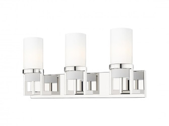Utopia - 3 Light - 5 inch - Polished Nickel - Bath Vanity Light (3442|426-3W-PN-G426-8WH)