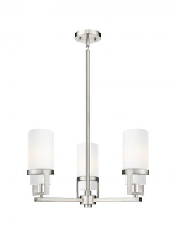 Utopia - 3 Light - 22 inch - Satin Nickel - Pendant (3442|426-3CR-SN-G426-8WH)