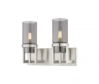 Utopia - 2 Light - 15 inch - Satin Nickel - Bath Vanity Light (3442|426-2W-SN-G426-8SM)