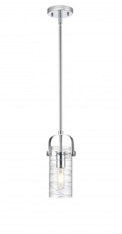 Pilaster II Cylinder - 1 Light - 5 inch - Polished Chrome - Pendant (3442|423-1S-PC-G423-7DE)